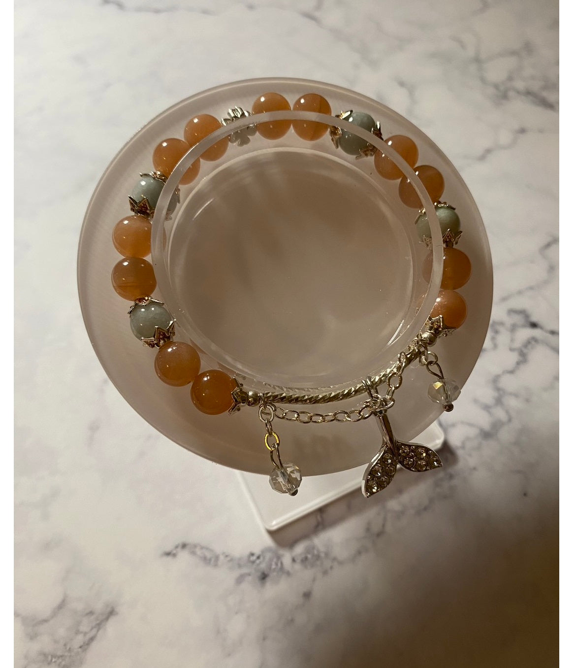 《太陽石 x 綠玉髓 能量守護手鍊》